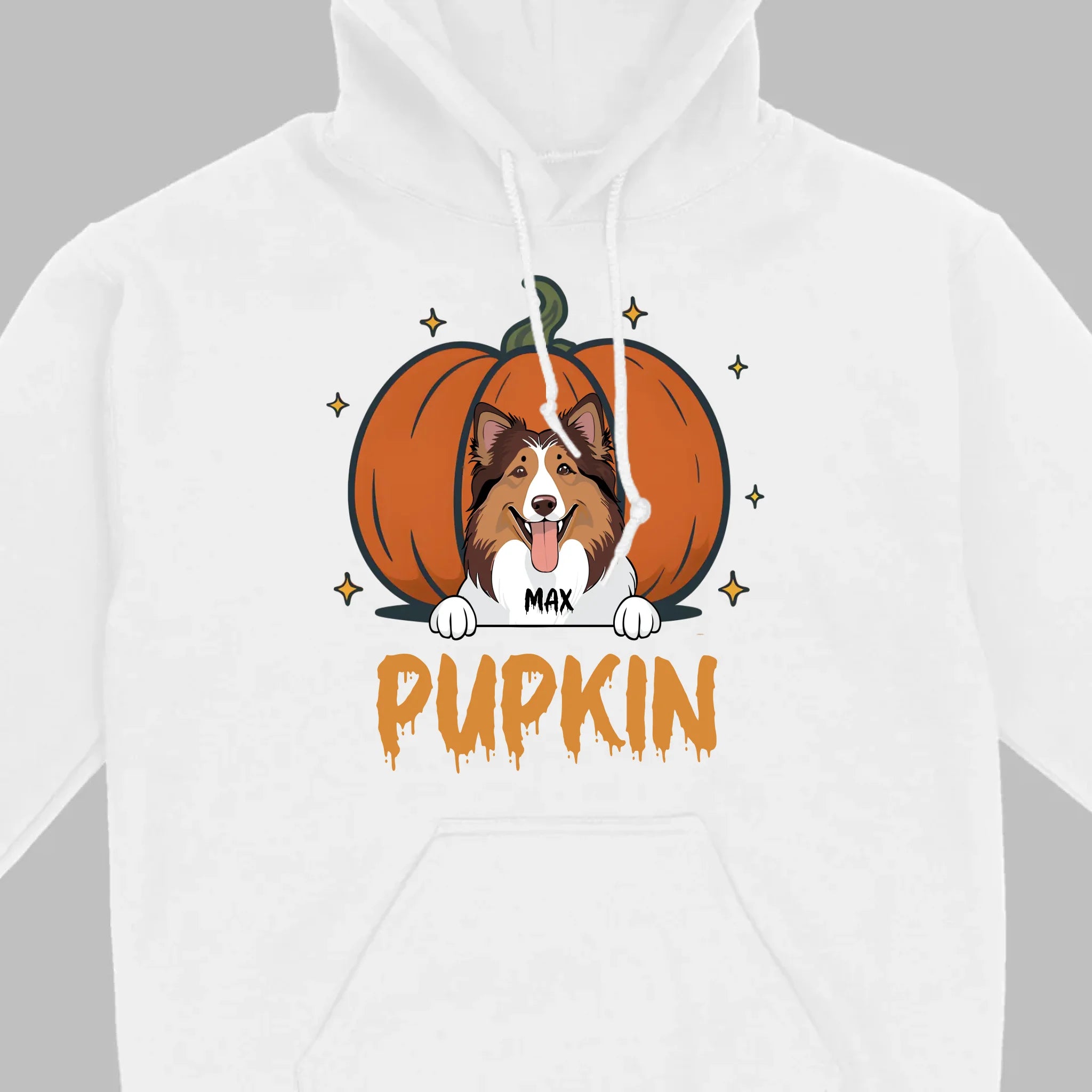 Personalized Dog Halloween T-Shirt | Custom Pet Name Tee - 89Prints