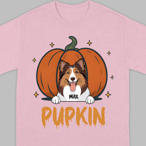 Personalized Dog Halloween T-Shirt | Custom Pet Name Tee - 89Prints