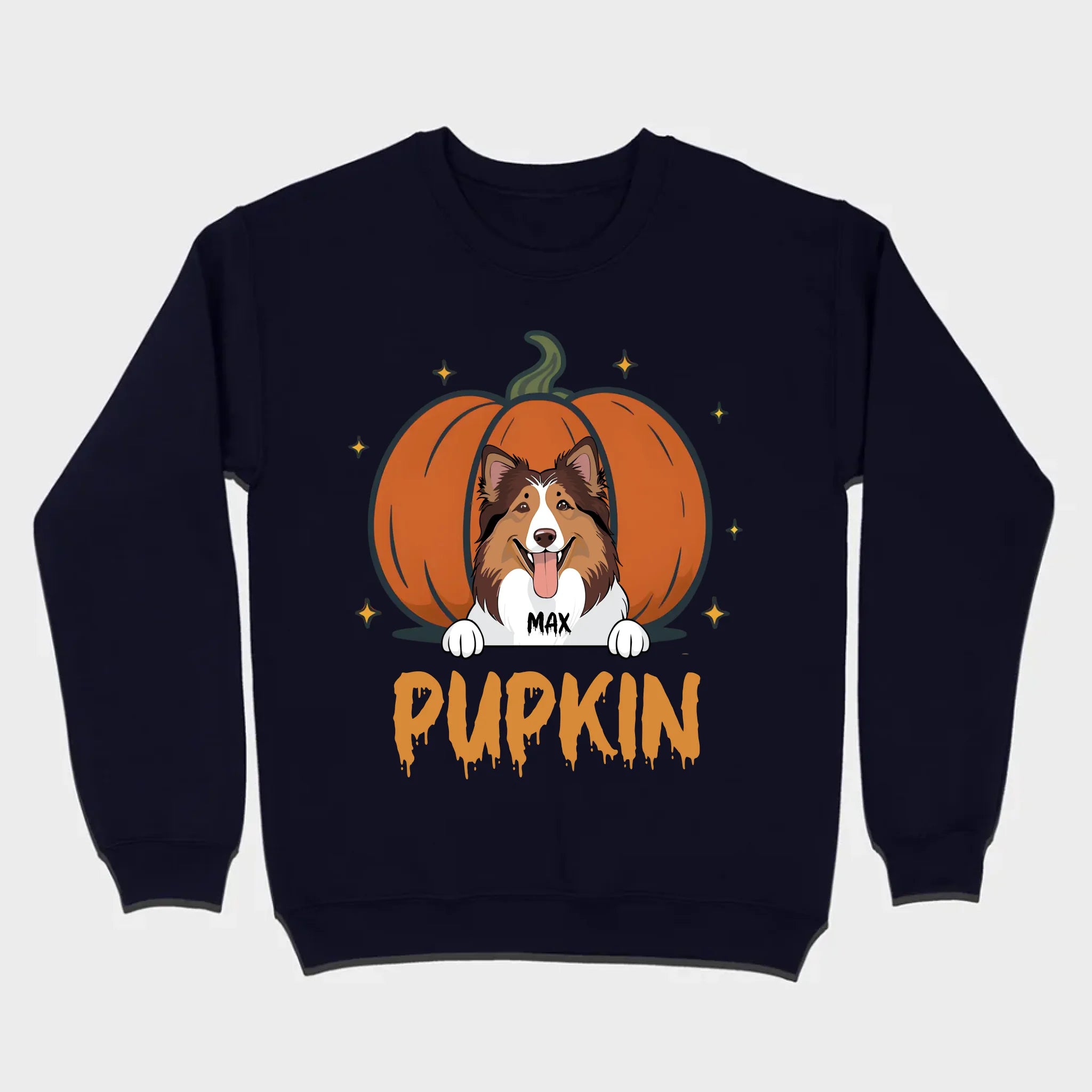 Personalized Dog Halloween T-Shirt | Custom Pet Name Tee - 89Prints