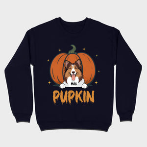 Personalized Dog Halloween T-Shirt | Custom Pet Name Tee - 89Prints