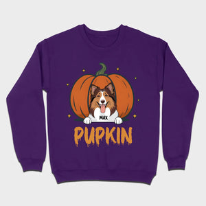 Personalized Dog Halloween T-Shirt | Custom Pet Name Tee - 89Prints