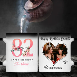 Retro 82nd Birthday Mug – Lovely & Elegant Personalized Gift – 89Prints