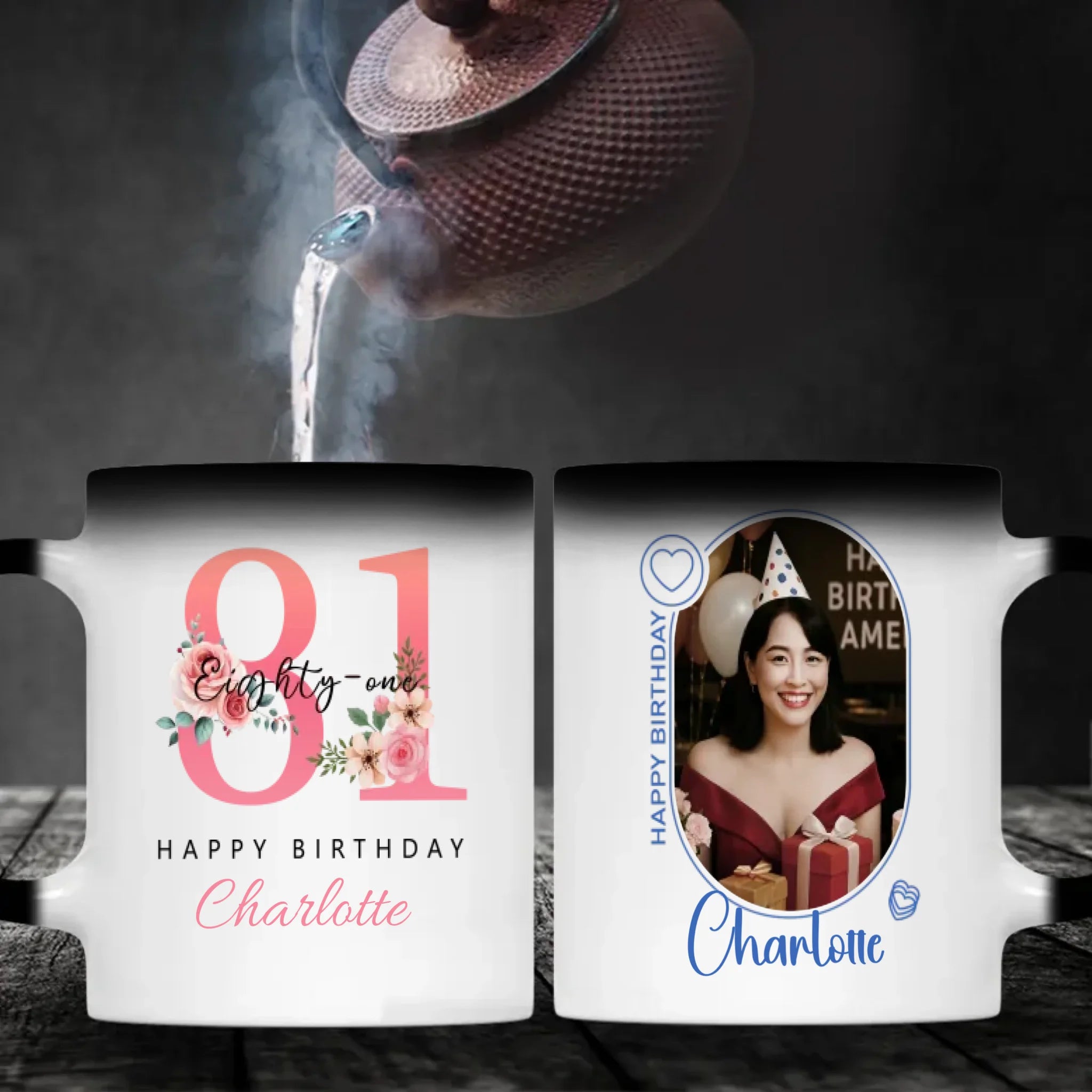 Classic 81st Birthday Mug – Vintage Personalized Gift For Grandparents Or Parents – 89Prints