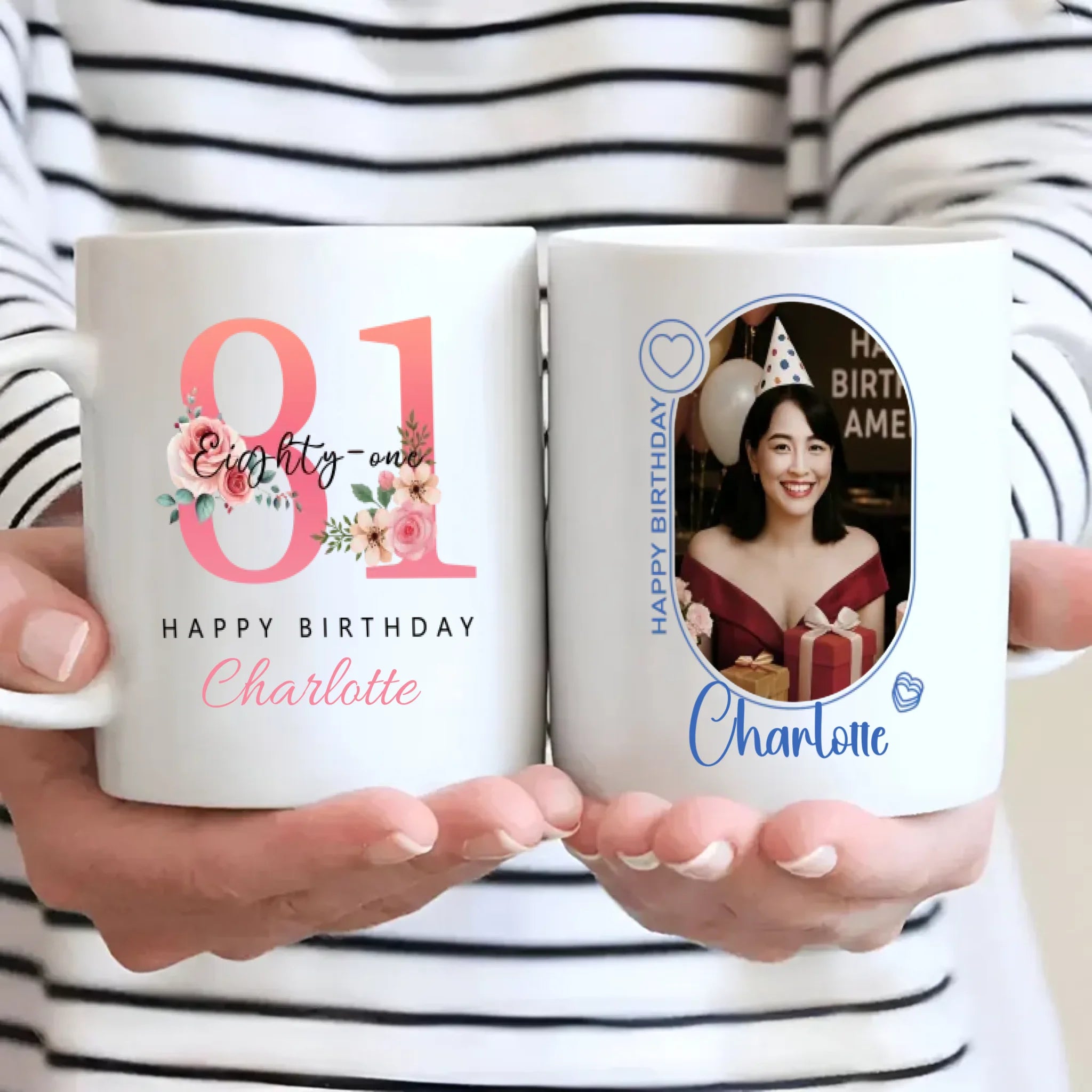 Classic 81st Birthday Mug – Vintage Personalized Gift For Grandparents Or Parents – 89Prints