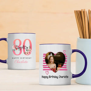 Timeless 80th Birthday Mug – Retro & Elegant Personalized Gift – 89Prints