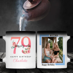 Charming 79th Birthday Mug – Stylish Vintage Personalized Gift – 89Prints