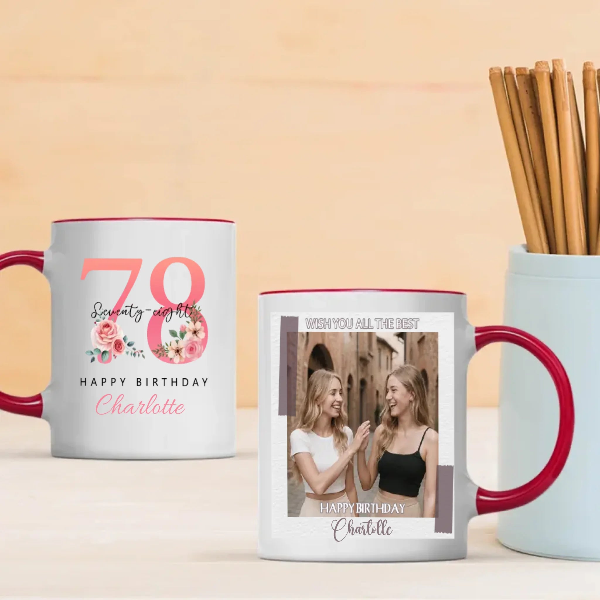 Stylish 78th Birthday Mug – Vintage & Thoughtful Personalized Gift – 89Prints