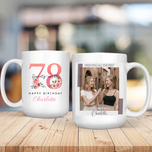 Stylish 78th Birthday Mug – Vintage & Thoughtful Personalized Gift – 89Prints