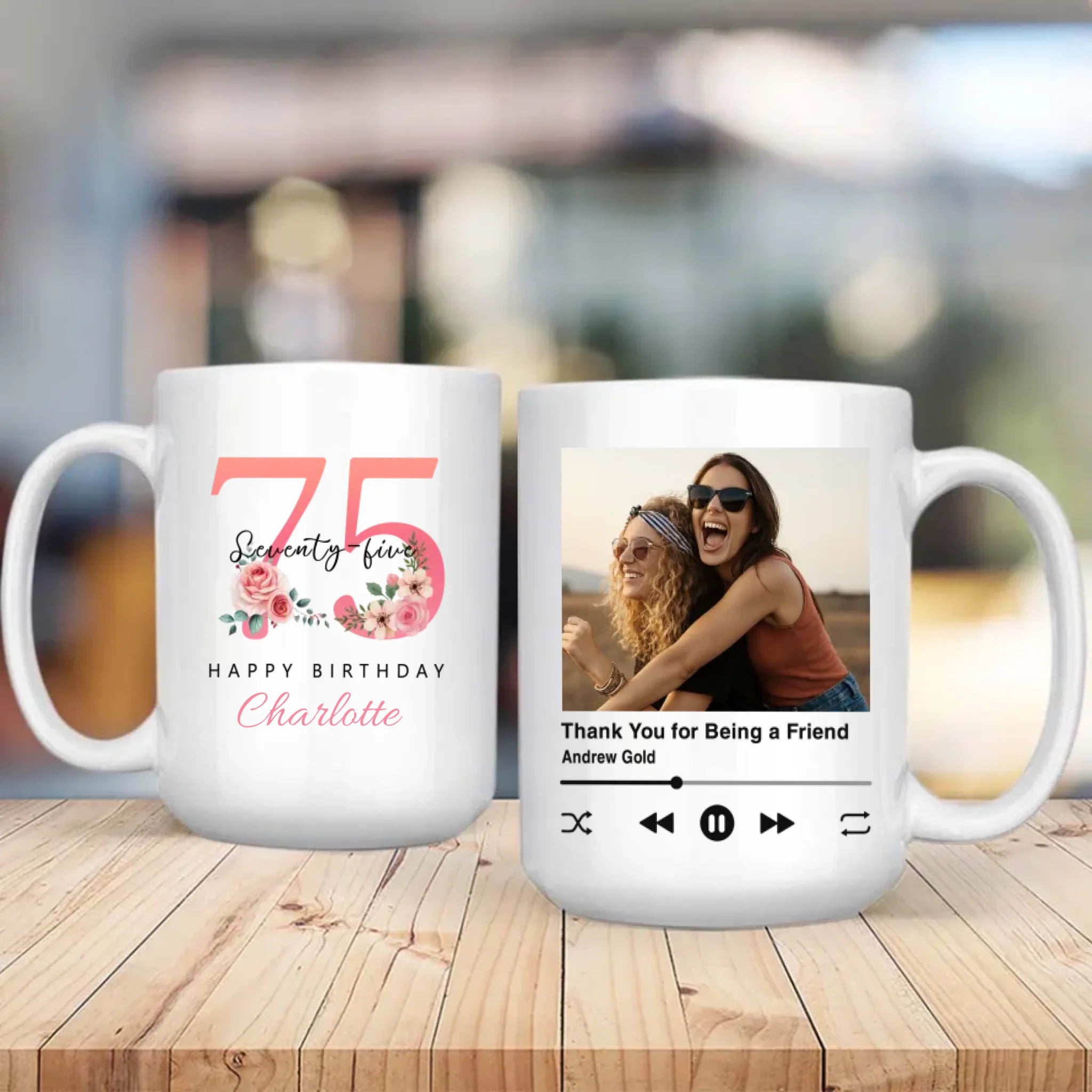 Amazing 75th Birthday Mug – Retro & Meaningful Personalized Gift – 89Prints