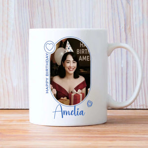 Personalized 84th Birthday Mug – Elegant Custom Gift - 89Prints