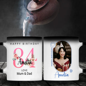 Personalized 84th Birthday Mug – Elegant Custom Gift - 89Prints