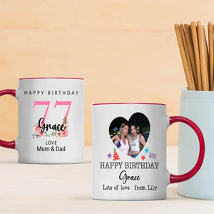 Seventy-Seven Stories – Custom Birthday Mug - 89Prints