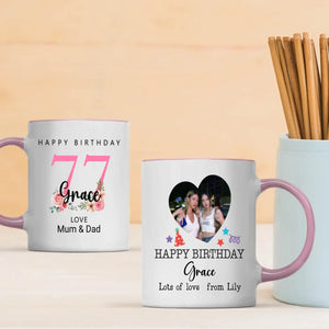Seventy-Seven Stories – Custom Birthday Mug - 89Prints