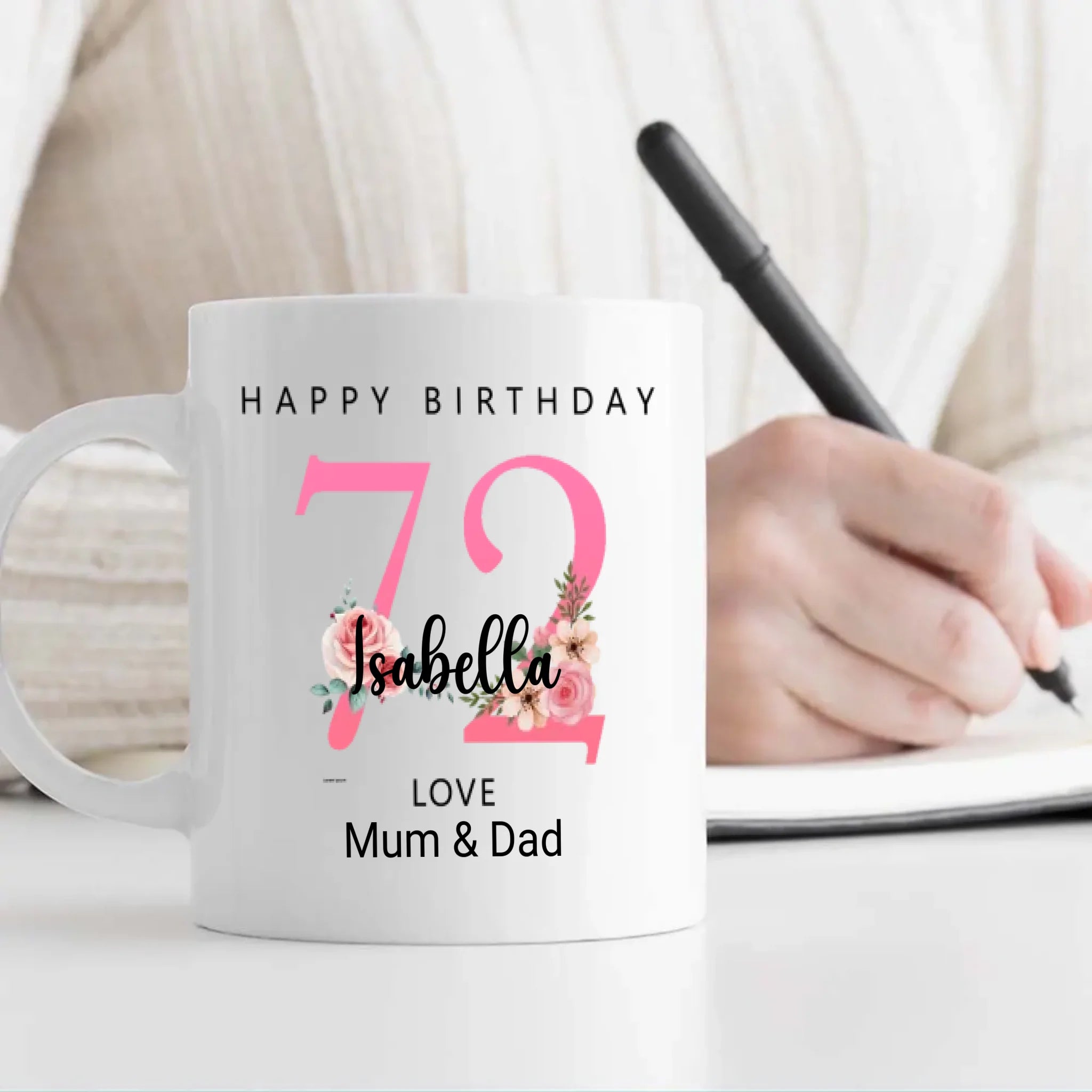 Vintage 72nd Birthday Coffee Mug for Her – Classic Soul Edition | 89Prints