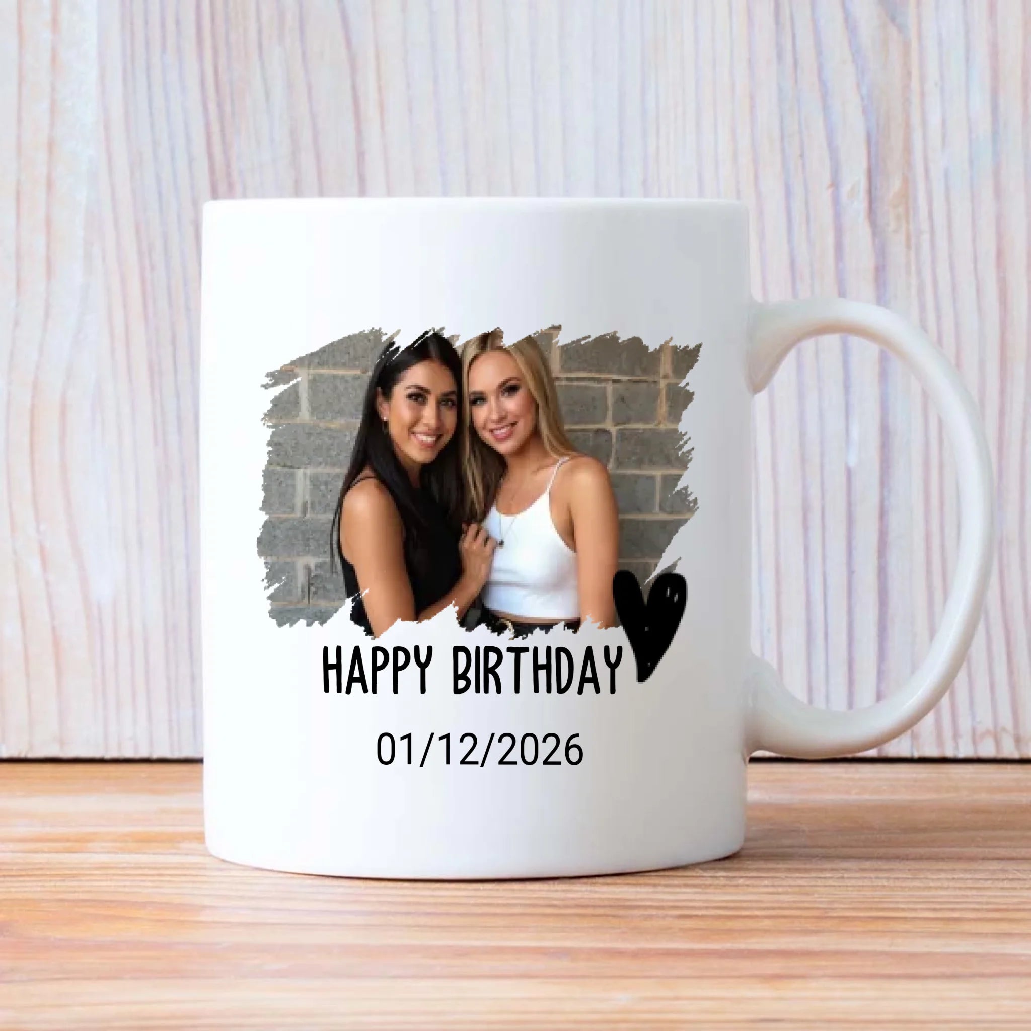 Personalized 71st Birthday Gift Mug for Her – A Toast to Timeless Love - 89Prints