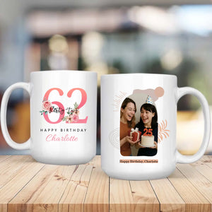 Personalized Mug – Meaningful Vintage Gift To Honor 62 Wonderful Years - 89Prints