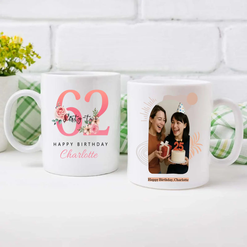 Personalized Mug – Meaningful Vintage Gift To Honor 62 Wonderful Years - 89Prints