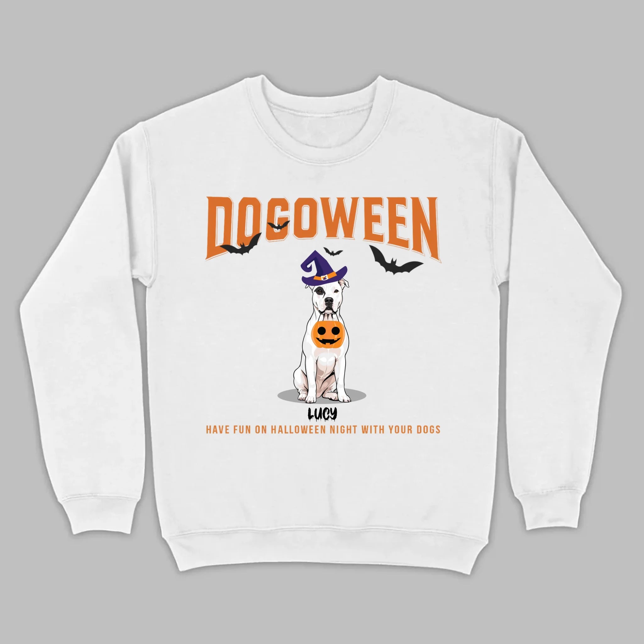 Personalized Dogoween T-Shirt | Custom Dog Halloween Tee - 89Prints