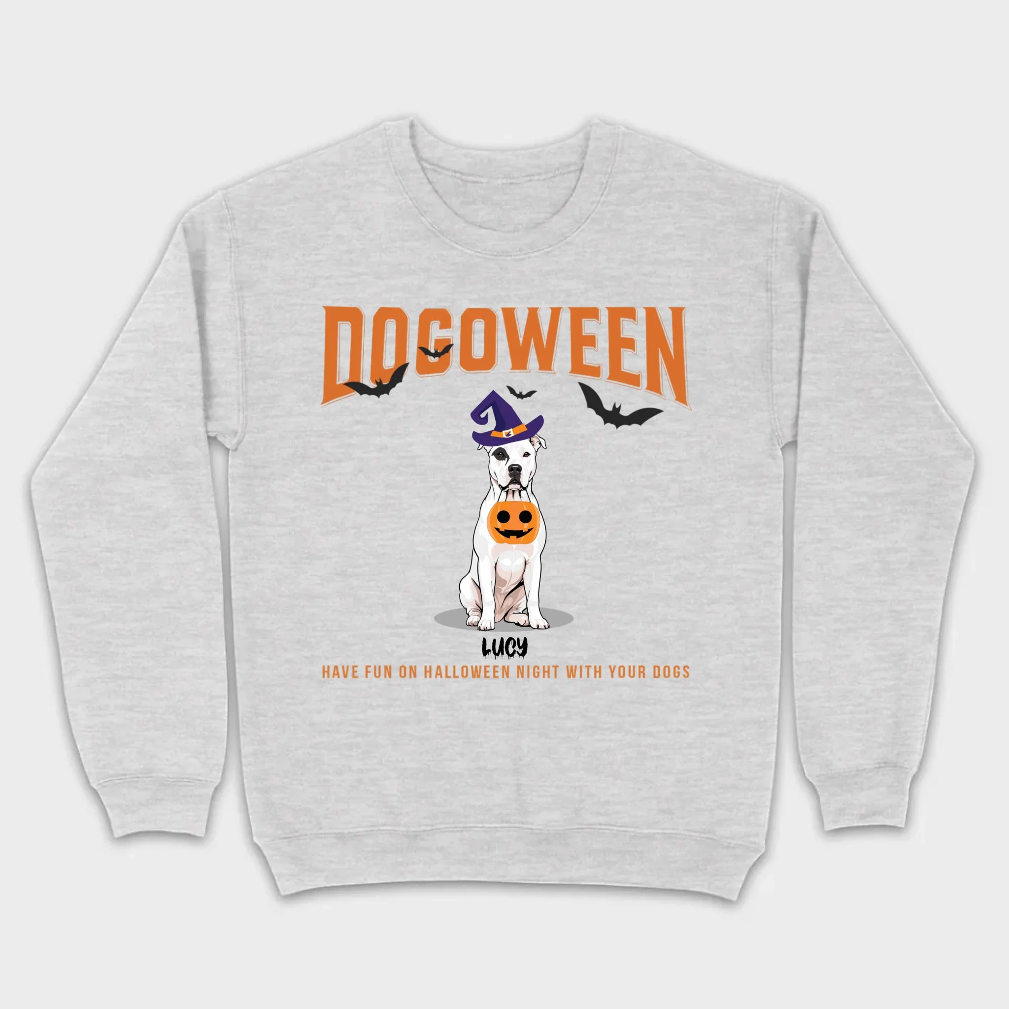 Personalized Dogoween T-Shirt | Custom Dog Halloween Tee - 89Prints