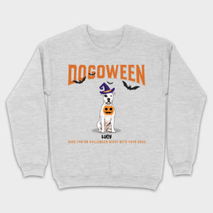Personalized Dogoween T-Shirt | Custom Dog Halloween Tee - 89Prints