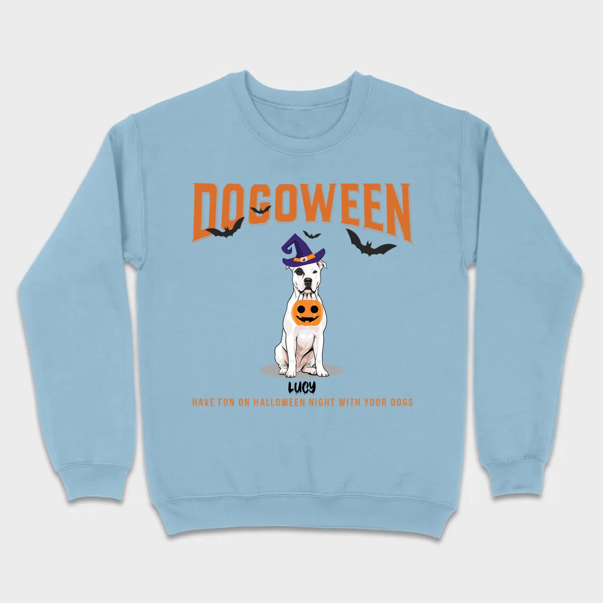 Personalized Dogoween T-Shirt | Custom Dog Halloween Tee - 89Prints