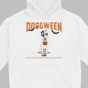 Personalized Dogoween T-Shirt | Custom Dog Halloween Tee - 89Prints