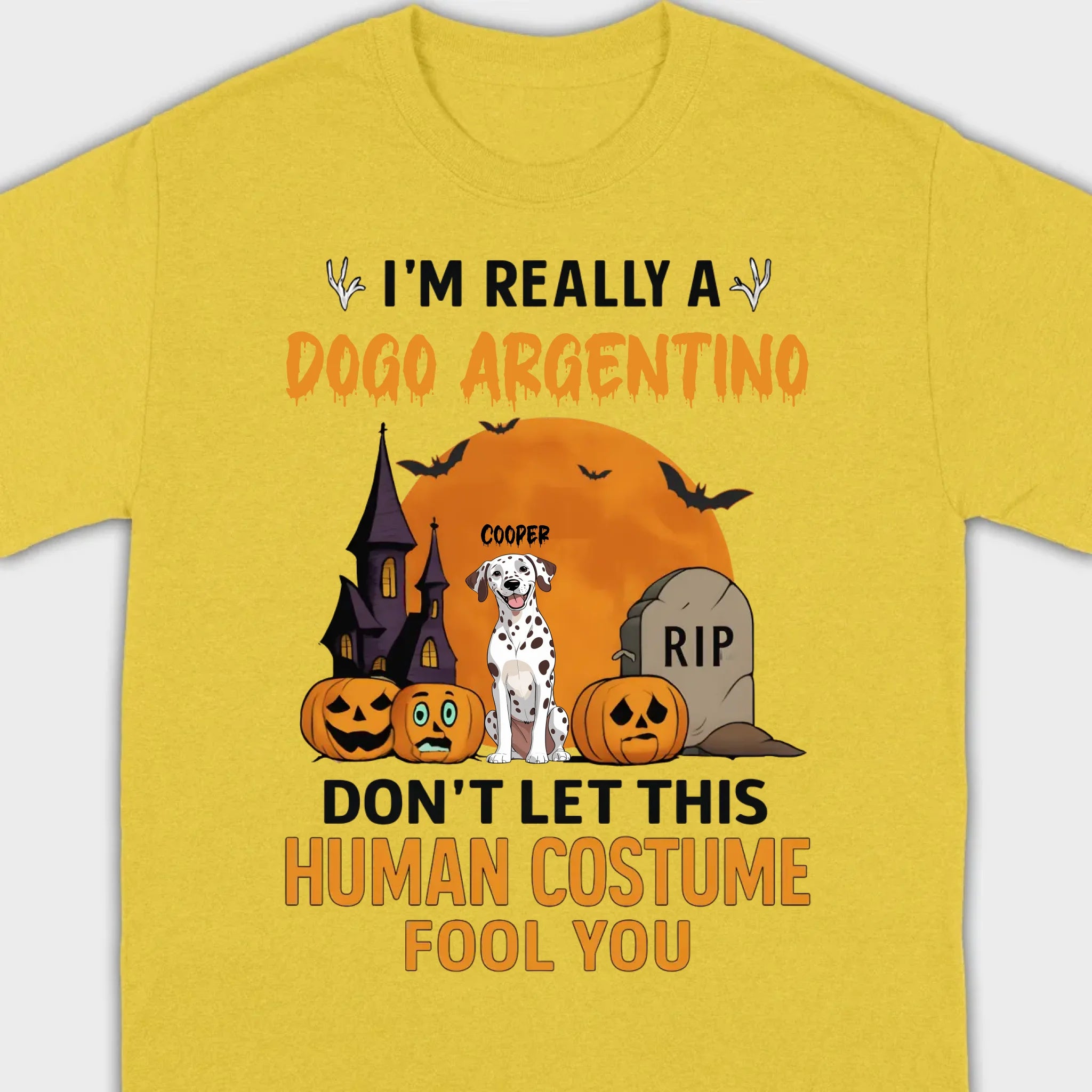 Personalized Dog Halloween Shirts | Custom Pet Lover Collection - 89Prints