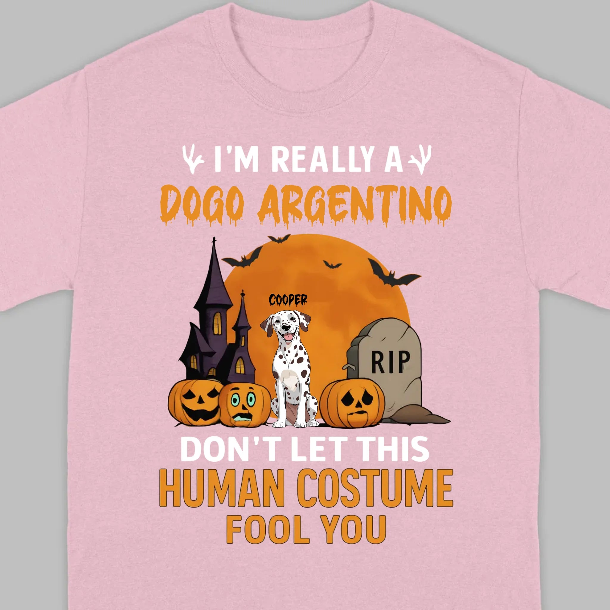 Funny Personalized Dog Halloween Shirt | Custom Spooky Quote Tee - 89Prints