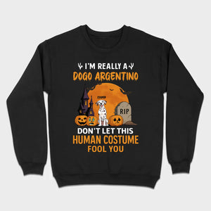 Funny Personalized Dog Halloween Shirt | Custom Spooky Quote Tee - 89Prints