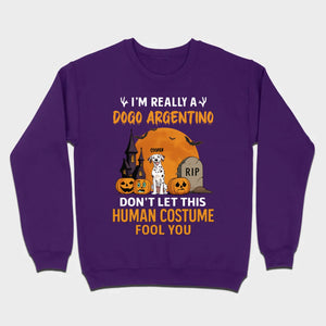 Funny Personalized Dog Halloween Shirt | Custom Spooky Quote Tee - 89Prints
