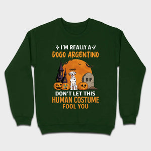 Funny Personalized Dog Halloween Shirt | Custom Spooky Quote Tee - 89Prints