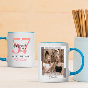 Personalized 57th Birthday Mug – A Heartfelt Gift That Says Wish You All The Best - 89Prints