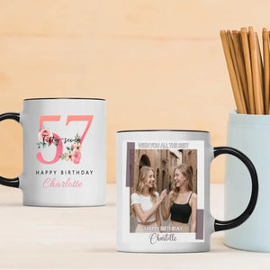 Personalized 57th Birthday Mug – A Heartfelt Gift That Says Wish You All The Best - 89Prints