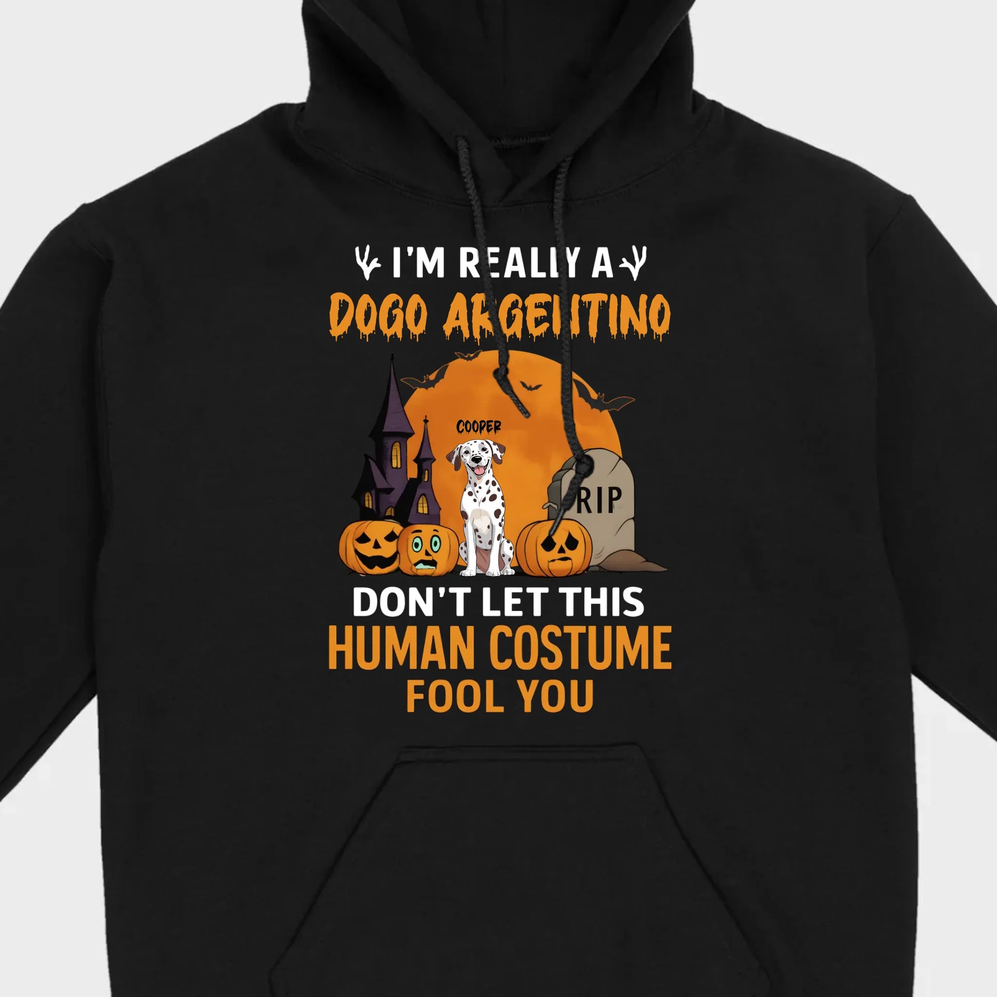 Funny Personalized Dog Halloween Shirt | Custom Spooky Quote Tee - 89Prints
