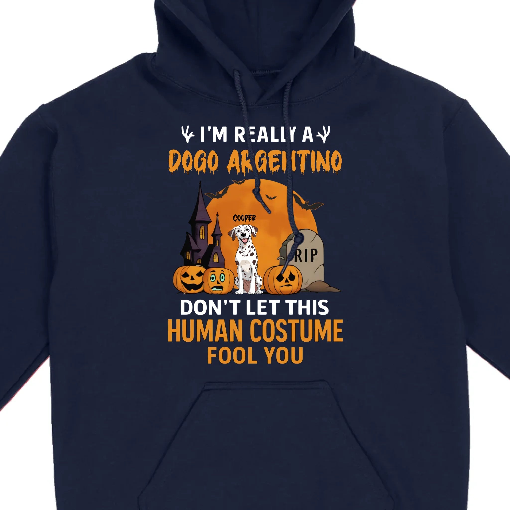 Funny Personalized Dog Halloween Shirt | Custom Spooky Quote Tee - 89Prints