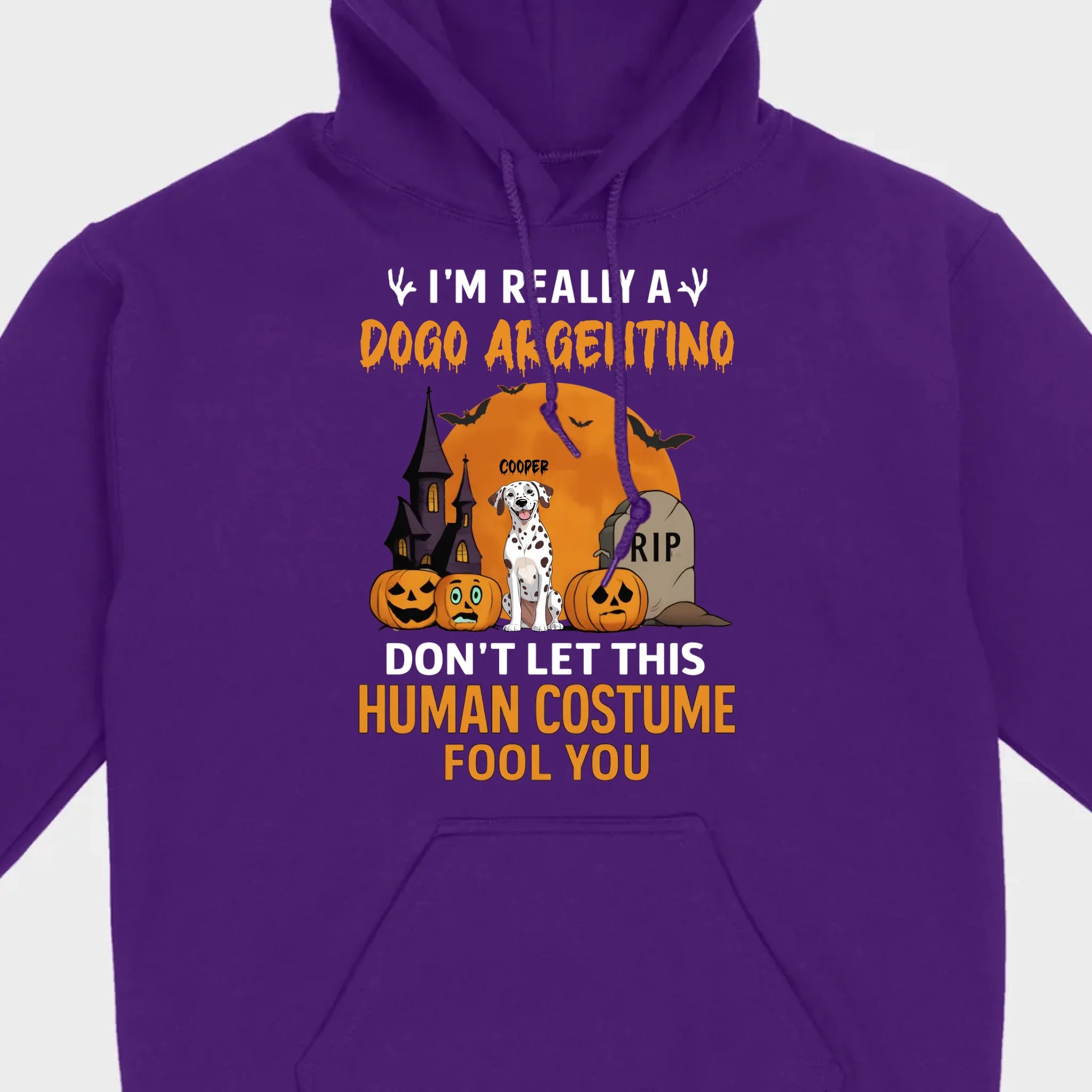Funny Personalized Dog Halloween Shirt | Custom Spooky Quote Tee - 89Prints