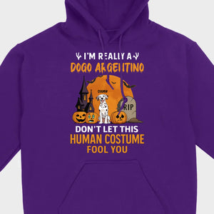 Funny Personalized Dog Halloween Shirt | Custom Spooky Quote Tee - 89Prints