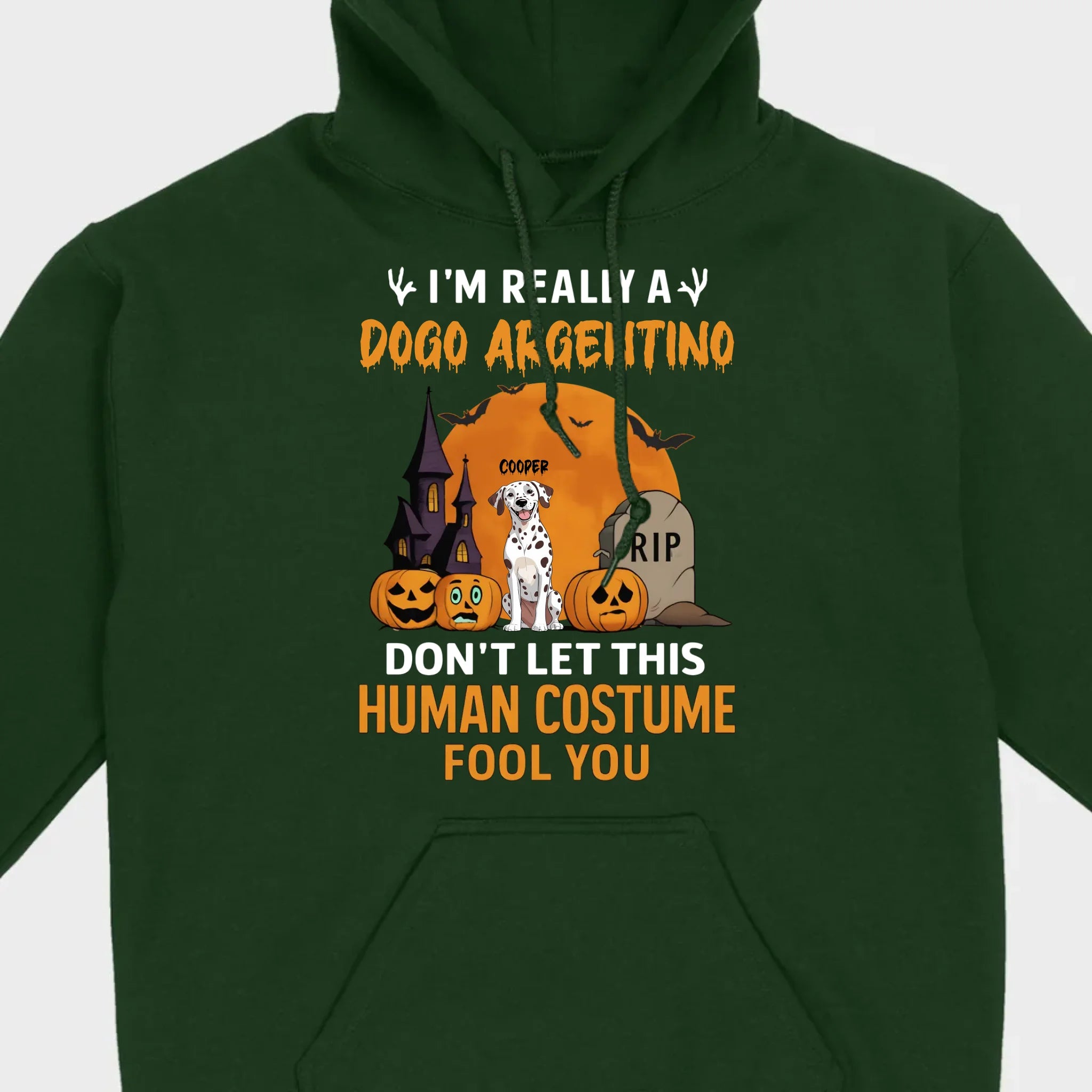 Funny Personalized Dog Halloween Shirt | Custom Spooky Quote Tee - 89Prints