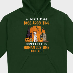 Funny Personalized Dog Halloween Shirt | Custom Spooky Quote Tee - 89Prints