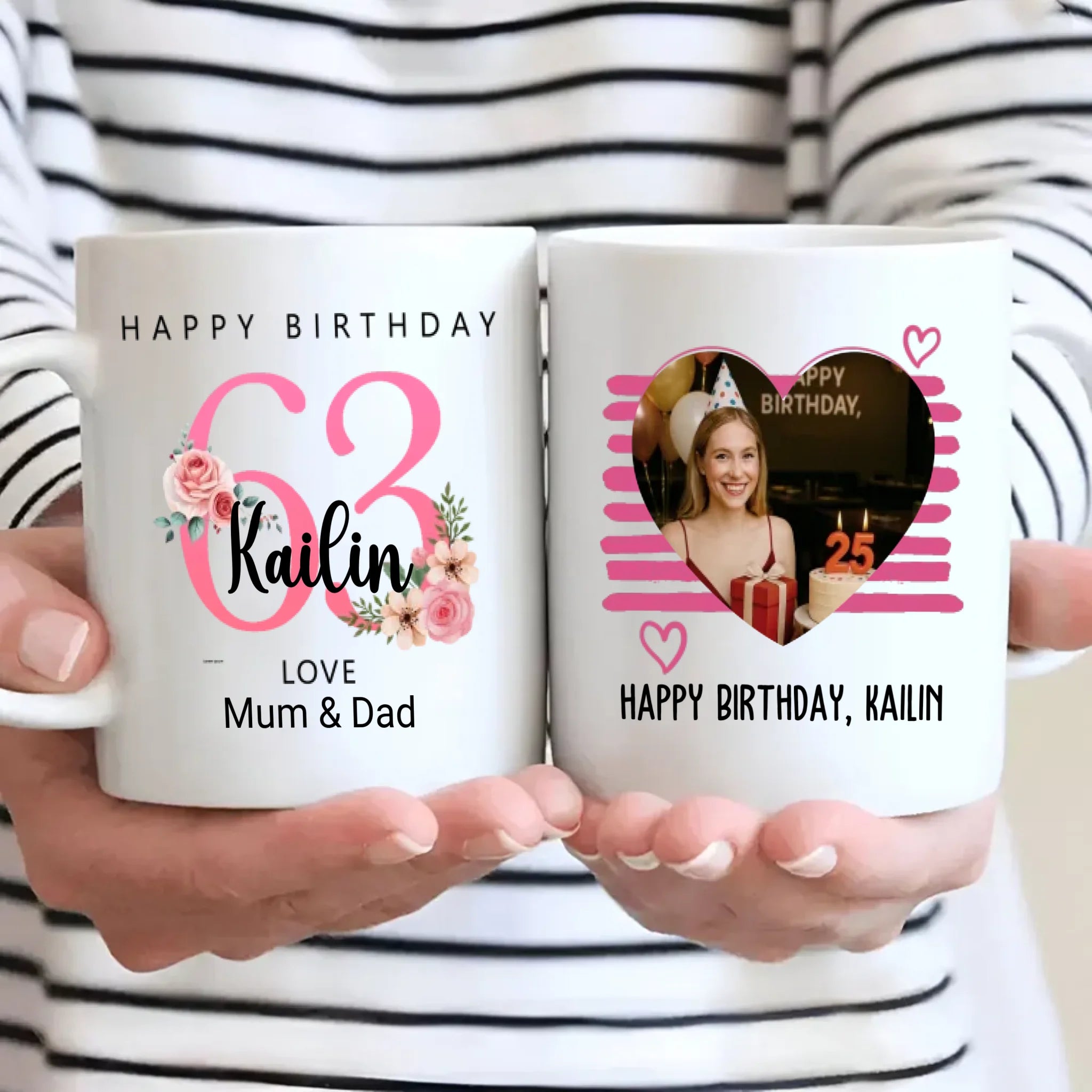 63rd & Blessed – Custom Mug for a Heart Full of Memories - 89Prints