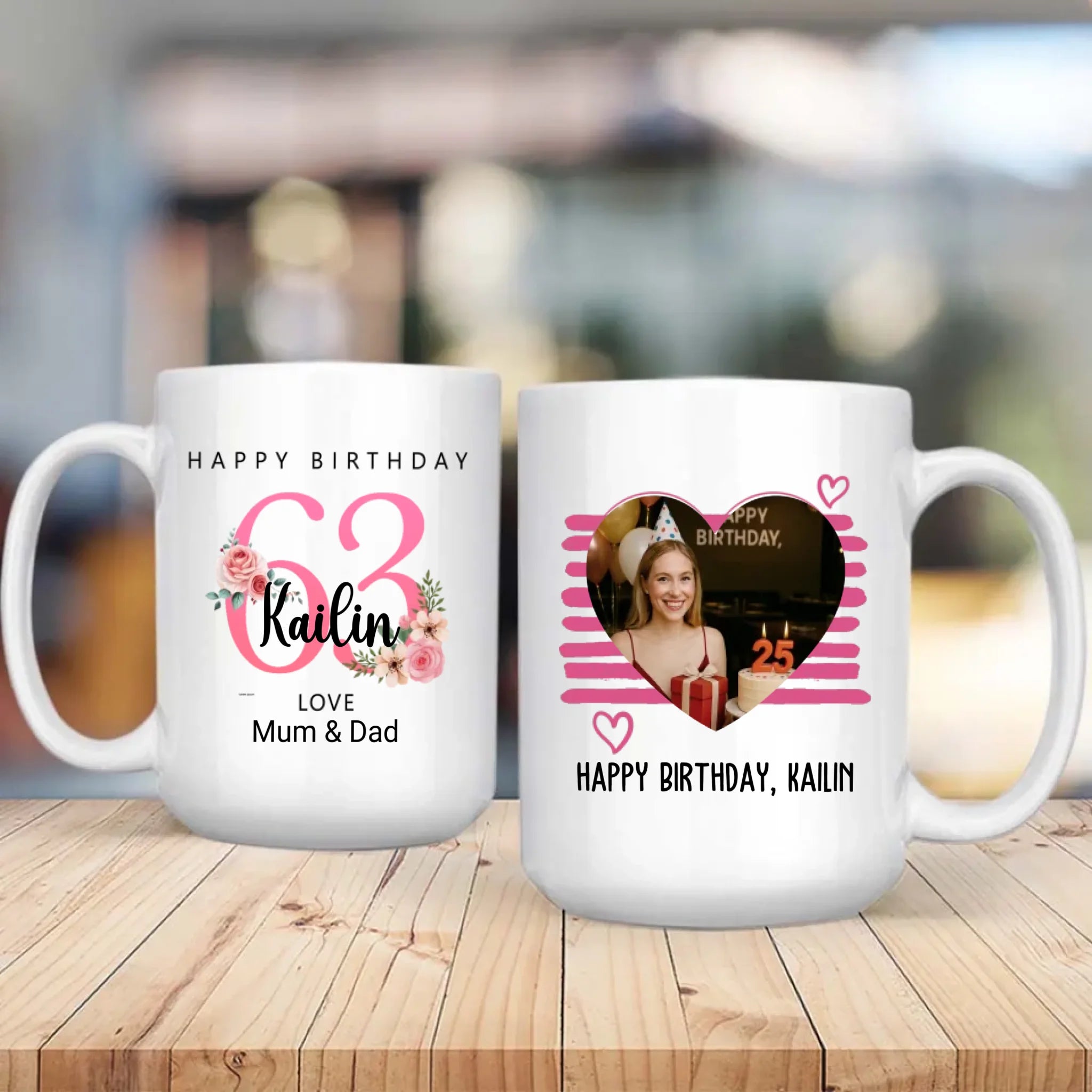 63rd & Blessed – Custom Mug for a Heart Full of Memories - 89Prints