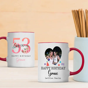 Elegant 53rd Birthday Mug – A Personalized Keepsake of Warm Memories - 89Prints