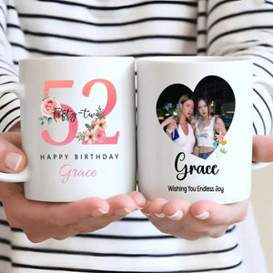 Gentle 52nd Birthday Mug – A Precious Personalized Gift Filled With Love - 89Prints
