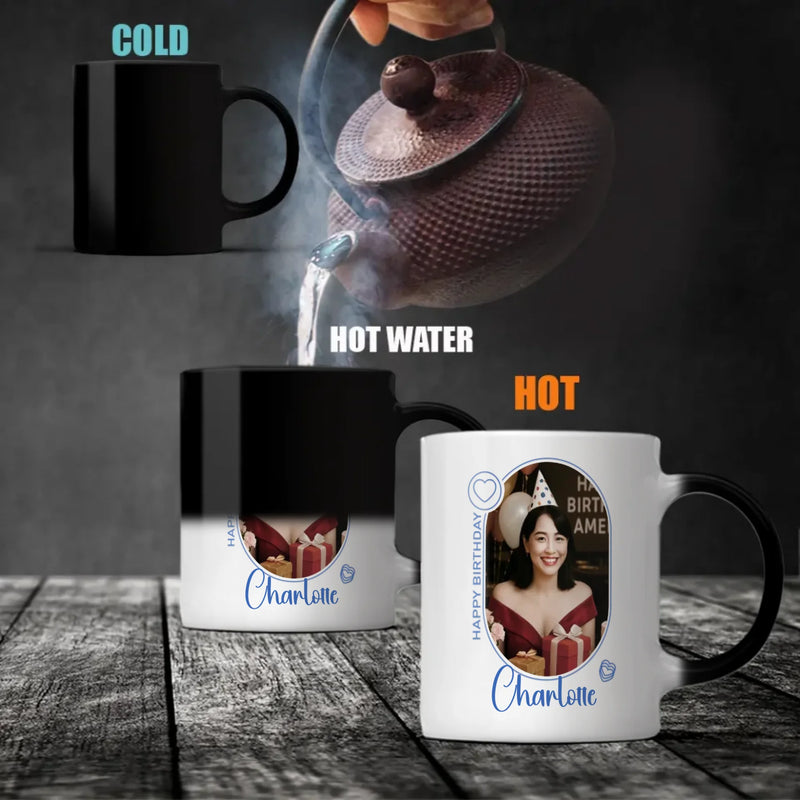 Personalized Magic Mug – Heartfelt Gift For Her 60th Milestone - 89Prints