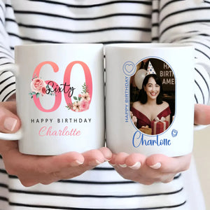Personalized Magic Mug – Heartfelt Gift For Her 60th Milestone - 89Prints