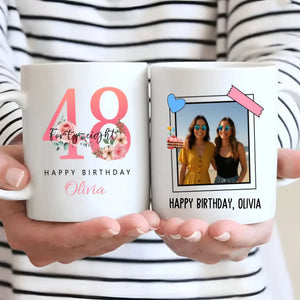 Lovely 48th Birthday Mug – Elegant Personalized Gift for a Beautiful Soul - 89Prints