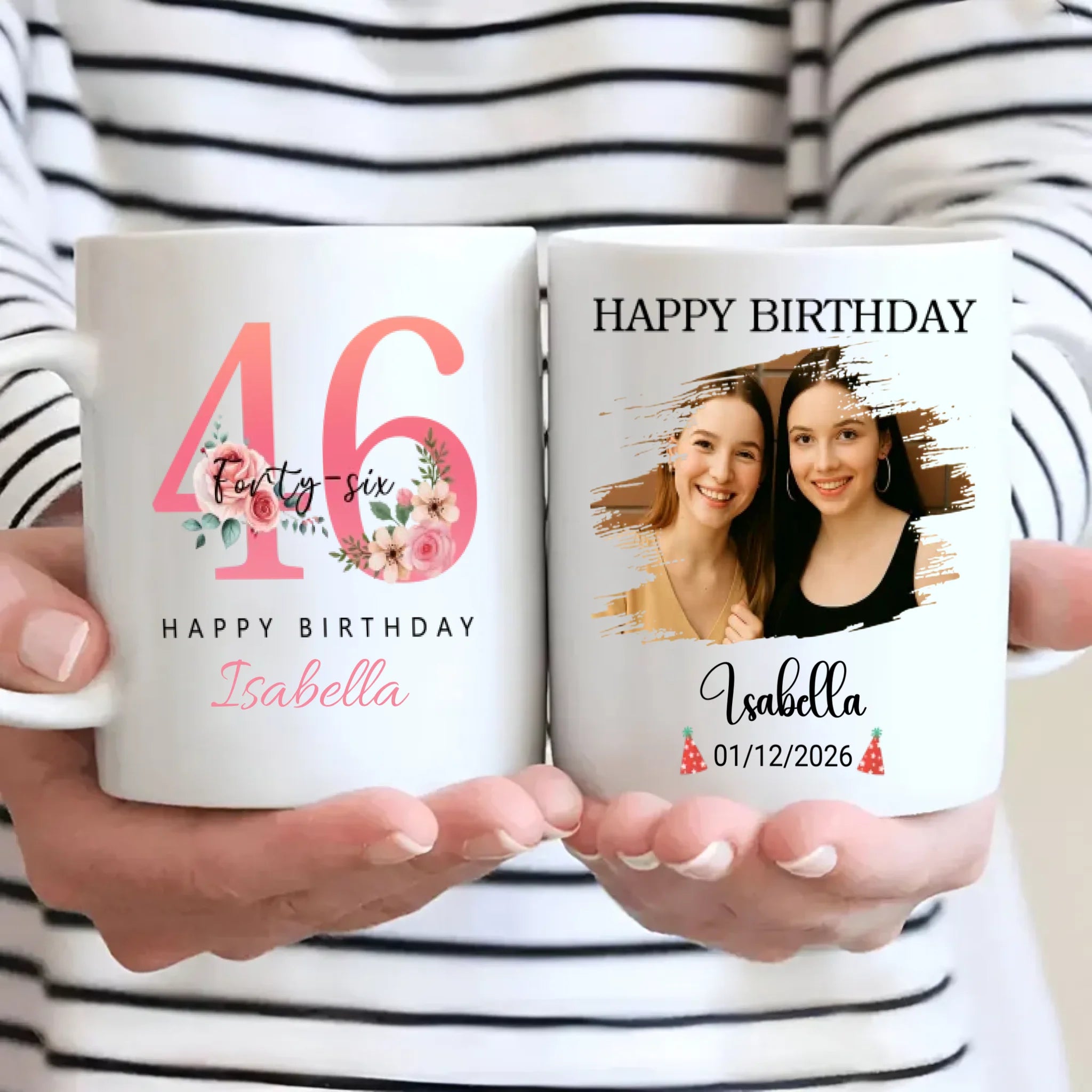 Elegant 46th Birthday Mug – Thoughtful Personalized Gift Full of Love - 89Prints
