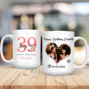39th Anniversary Luxury Magic Mug – Minimalist Gift for Loved Ones - 89Prints