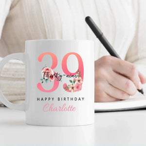 39th Anniversary Luxury Magic Mug – Minimalist Gift for Loved Ones - 89Prints