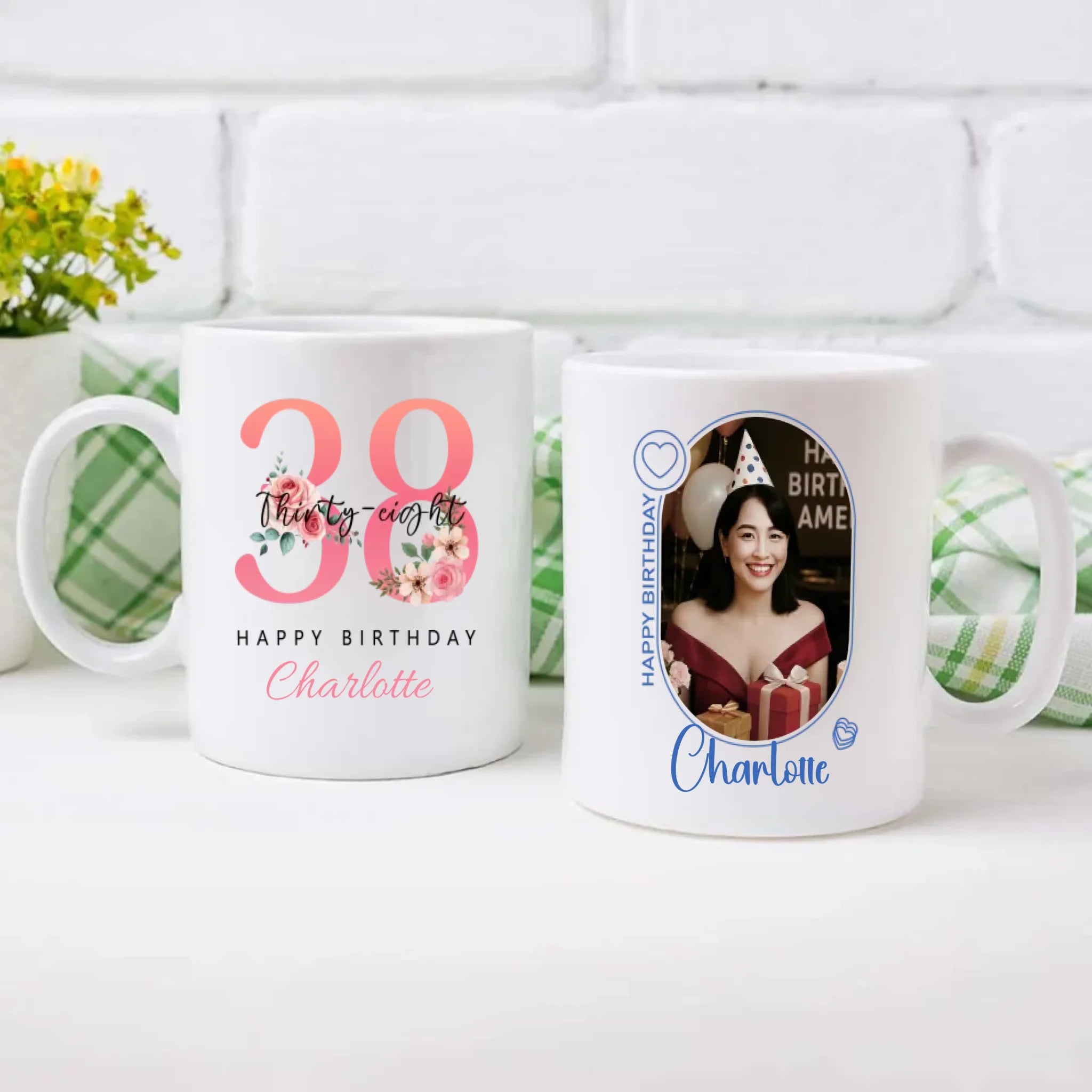 Colorful 38th Birthday Magic Mug – Bright Personalized Gift - 89Prints